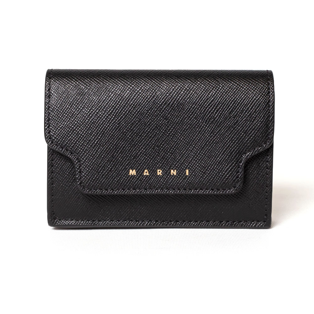 SALE】MARNI(マルニ)PFMOW02U07/LV520 サフィアーノレザー トリ