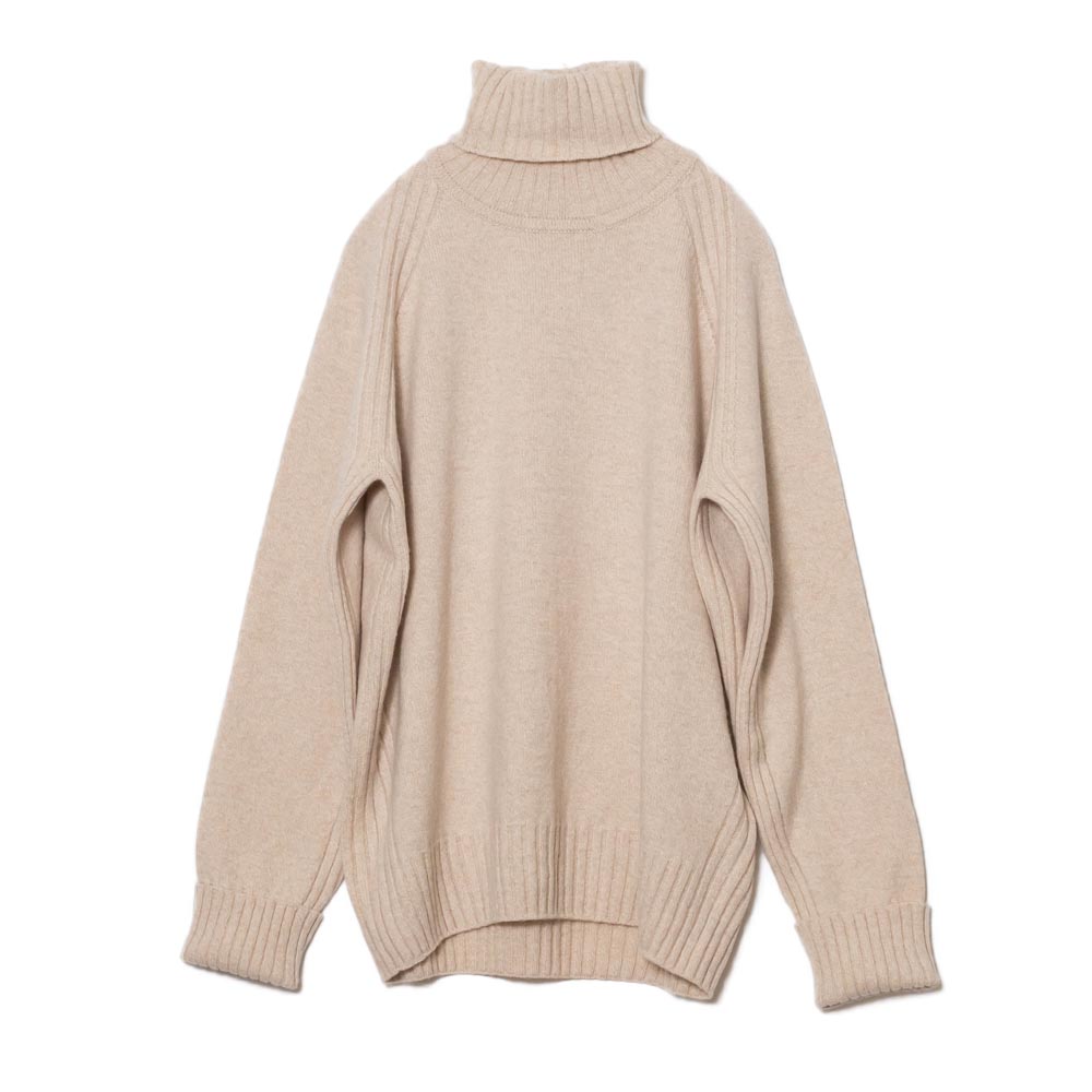 9,695円高級　カシミヤ　JOHN SMEDLEY　ジョンスメドレー　タートルネックニット