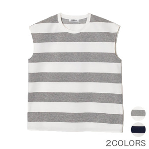 AMBELL(アンベル)<BR>00038 STRIPED TOP ストライプカットソー 正規品