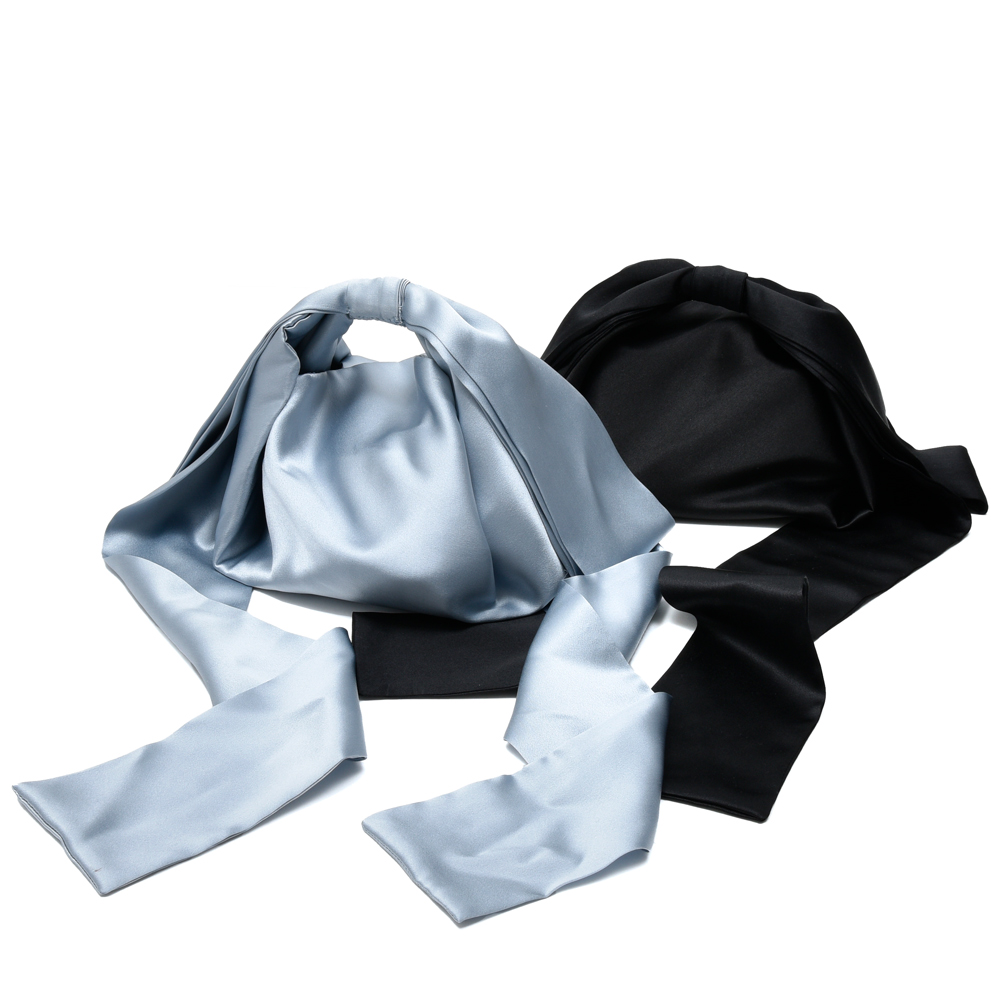 TENDRESSE STUDIO 24AW シルク BOW BAG ハンドバッグ TENDRESSE STUDIO(テンドレッセ スタジオ)BOW HANDLE シルク