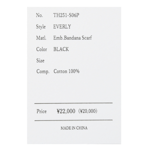 THROWiX[j<br>EVERY RbgGuC_[o_iXJ[t TH251-S06P genderless 28351700174