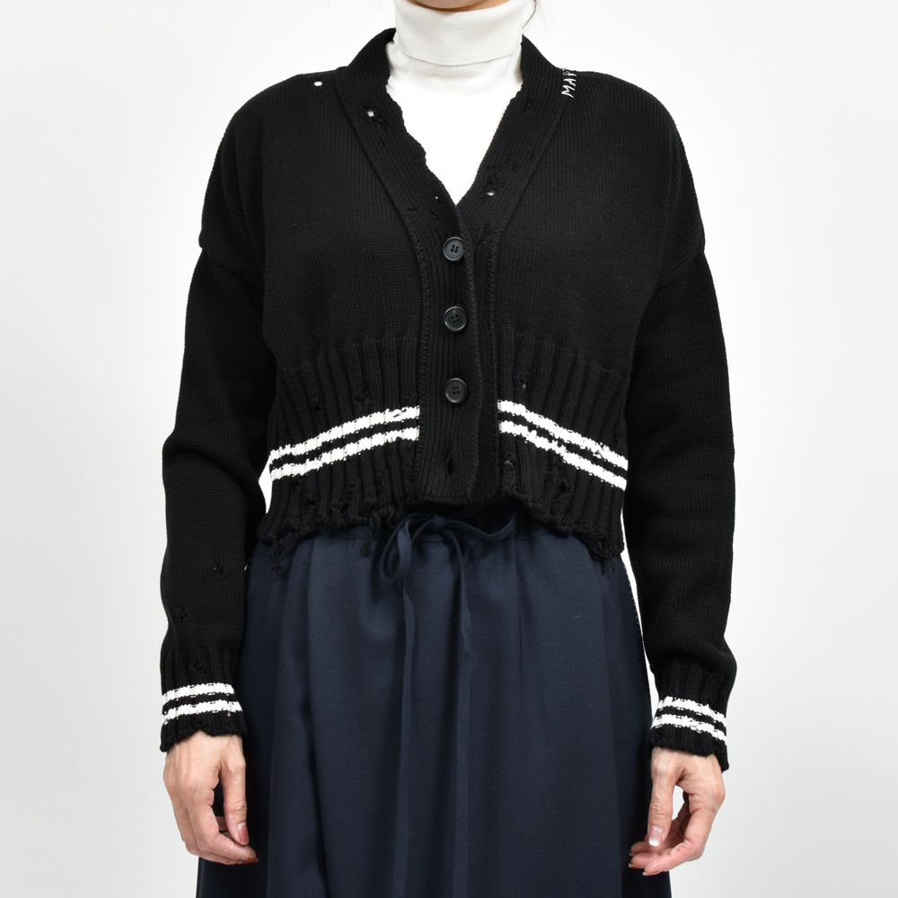 MARNI（マルニ）CDMD0223Q0 ダメージショートカーディガン 26052001138
