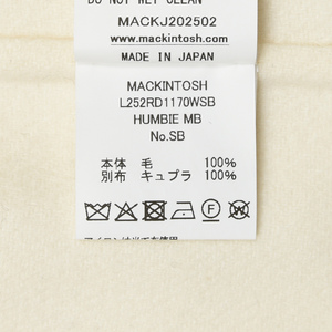 MACKINTOSHi}bLgbVj<br>HUMBIE MB _utFCXE[R[g 24052004005