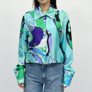 PUCCI(プッチ)C883-33422 プリントシルクシャツ 21056000052
