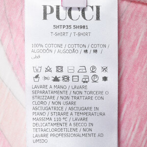 PUCCI(プッチ)883-33452 プリントコットンTシャツ 22056000052