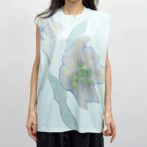 christian wijnants(クリスチャン ワイナンツ)<br> WPX8606TABANS ボタニカルスリーブレスクルーネック 22061002121