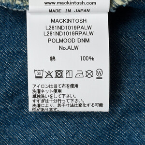 MACKINTOSH�i�}�b�L���g�b�V���j<br> POLMOOD DNM �c�[�v���[�c�x���e�b�h�f�j�� 23161001005