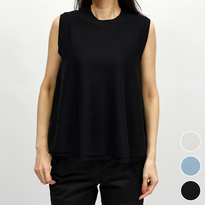 SCAGLIONE(スカリオーネ)<br> DSC061 コットンノースリーブカットソー 26061002054