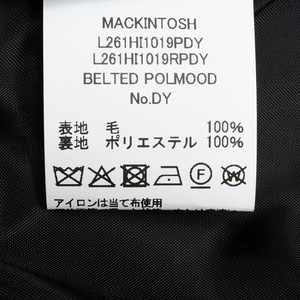 MACKINTOSH�i�}�b�L���g�V���j<br> BELTED POLMOOD �E�[���x���e�b�h�p���c 23161002005