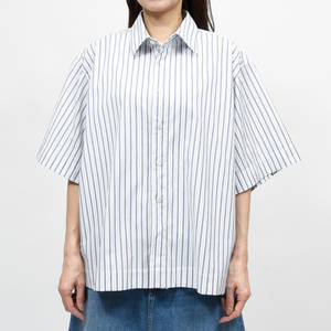 Finamore（フィナモレ）SISSI M0729 ストライプシャツ 21061026039
