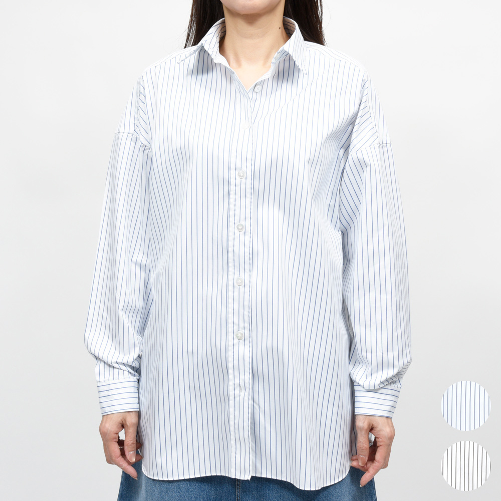Finamore（フィナモレ） C0634E GRACE クラシックストライプシャツ