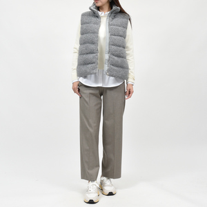 HERNO(ヘルノ)<br>PC00003DR 12895 カーリーメランジベスト 24066000132