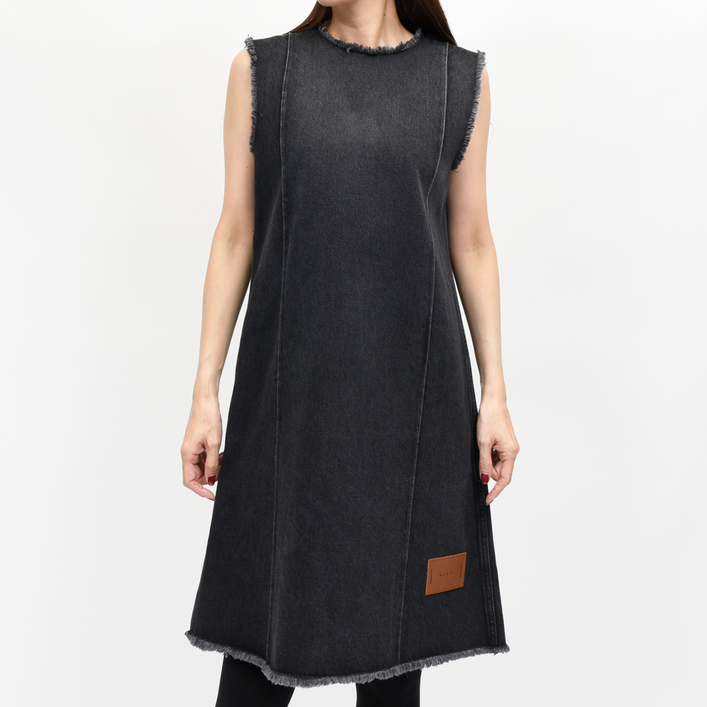 MARNI マルニ イタリア製 デザイン ノースリーブ ワンピース N778 MARNI（マルニ）ABJD1576A0 USCZ41 ノースリーブデニムミディドレス