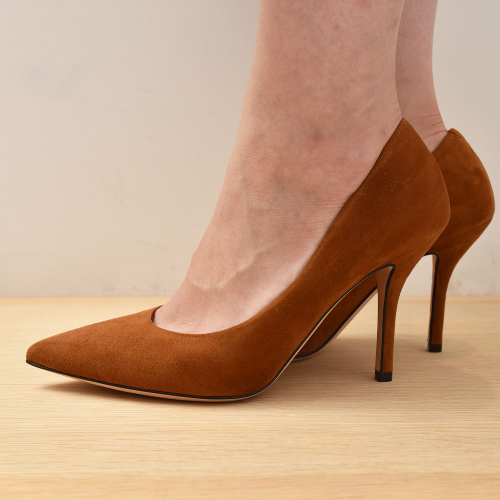 PELLICOポインテッドトゥパンプス ANDREA PELLICO(ペリーコ)2151 ANDREA スエード ポインテッドトゥパンプス
