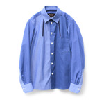 SHIRO SAKAI(シロウ サカイ)<BR>SK-B007 スリーブ切り替えシャツ レディース 正規品 正規品